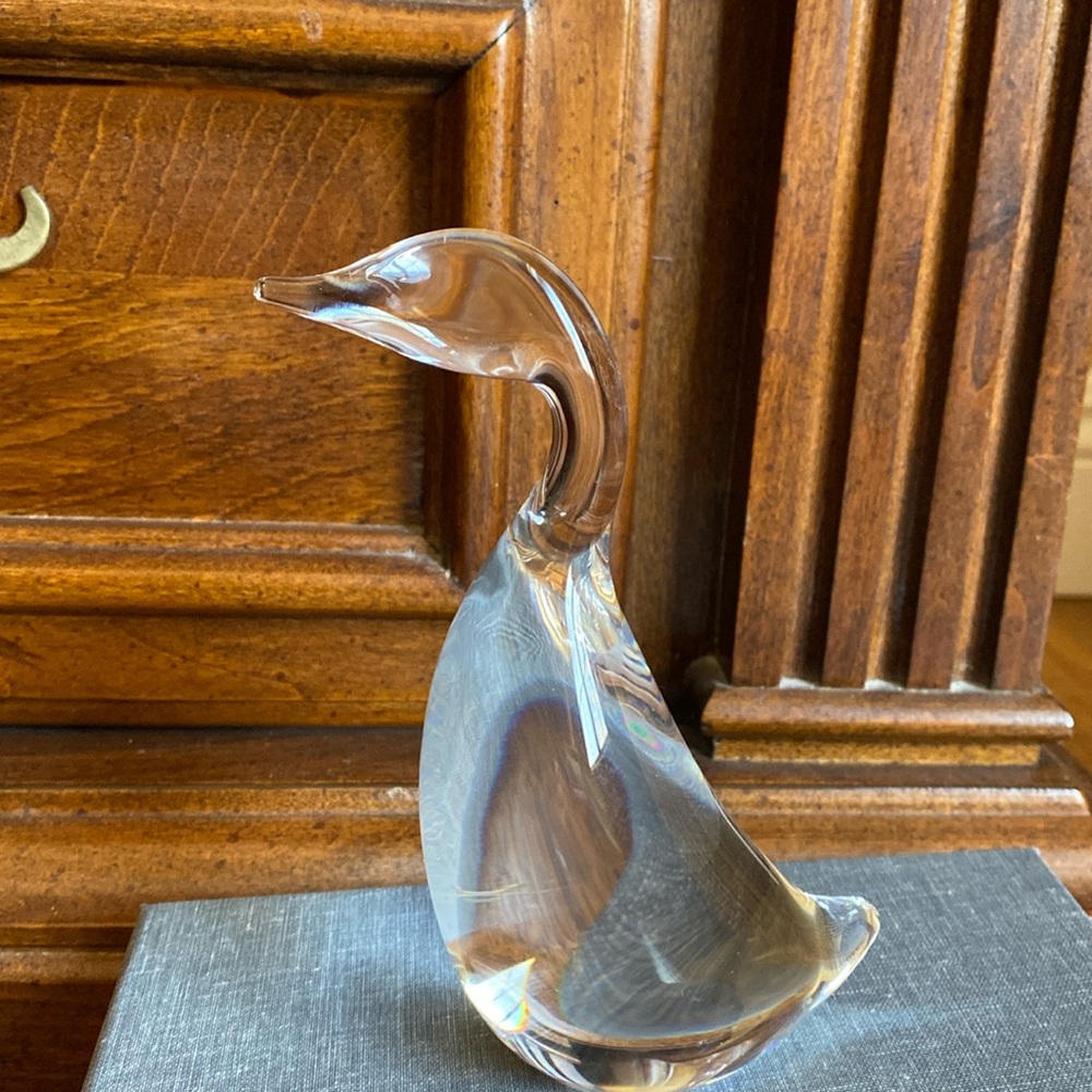 Steuben art glass crystal Gader